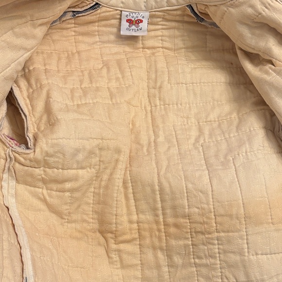 Psychic Outlaw Depression Era Lantern Quilt Patchwork Coat - Picture 16 of 16